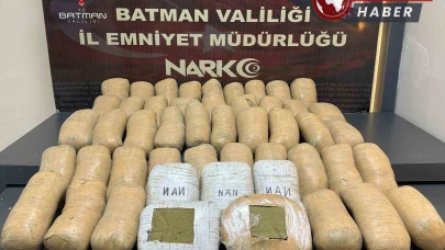 Batman'da Tırda 51 Kilo Esrar Ele Geçirildi, 1 Kişi Tutuklandı