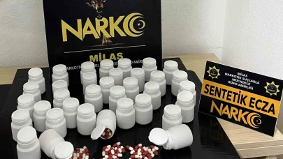 Muğla'da 1.814 Adet Uyuşturucu Hap Ele Geçirildi, 3 Kişi Tutuklandı