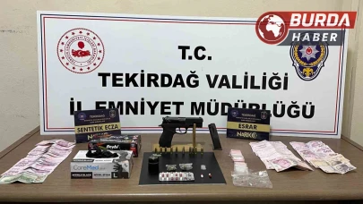 Tekirdağ'da Kırmızı Bültenle Aranan Uyuşturucu Taciri Yakalandı