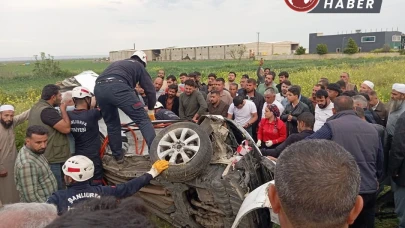 Şanlıurfa’da trafik kazası: 2 kişi  hayatını kaybetti