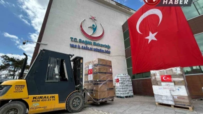 Türkiye’den İran’a sağlık desteği