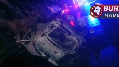 Alanya’da takla atan otomobil alev aldı: 2 kişi öldü