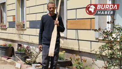 Taşkın sonrası ’Venedik’ manzarası: Evine kayıkla gitti