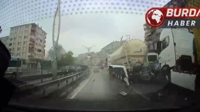 D-100’deki korkunç kazanın kamera görüntüleri