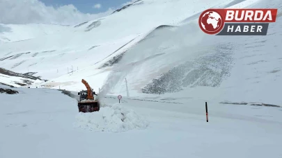 Van-Bahçesaray yolunda çalışma başladı