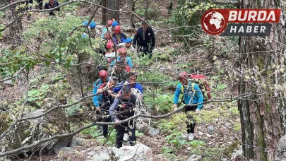 Kazdağları’nda zorlu kurtarma operasyonu