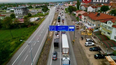 Afyonkarahisar’dan bayram tatili boyunca yaklaşık 6 milyon araç geçti