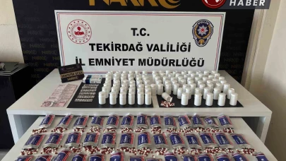 Tekirdağ’da zehir tacirlerine operasyon: 3 kişi tutuklandı