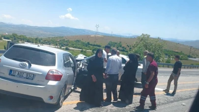 Elazığ’da trafik kazası: 4 kişi yaralandı