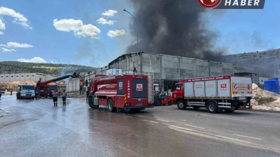 Gaziantep’te tekstil fabrikasında çıkan yangın kontrol altına alındı