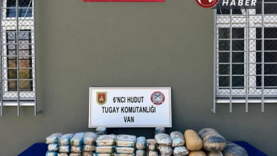 Van’da 44 kilo uyuşturucu ele geçirildi