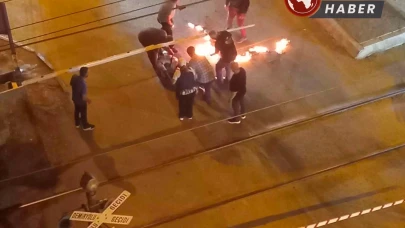 Helyum balonları yüksek gerilim hattına temas etti: 1 kişi yaralandı