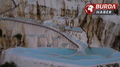 Göksu Travertenleri kısa sürede 40 bin ziyaretçiyi ağırladı