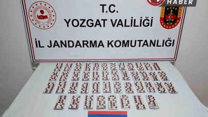 613 sentetik uyuşturucu hap ele geçirildi