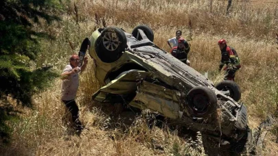 Bandırma-Susurluk karayolu’nda kaza: 1 ölü, 4 yaralı