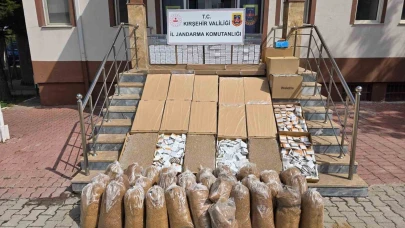 Kırşehir'de Kaçak Makaron ve Dolum Makineleri Operasyonla Yakalandı!