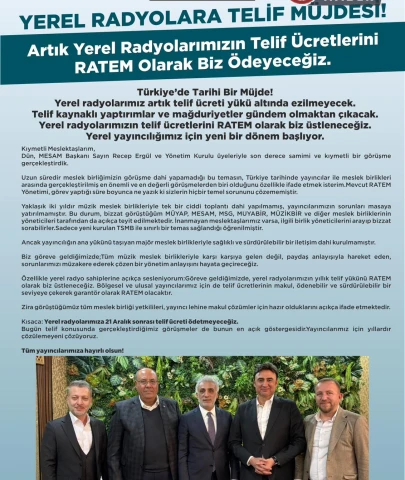 RATEM Başkan Adayı Vedat Gündoğan ''Yerel Radyolara Telif Ücreti Yok''