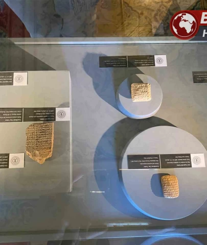 Irak’a ait olduğu belirlenen 6 kil tablet Irak’a iade edildi.
