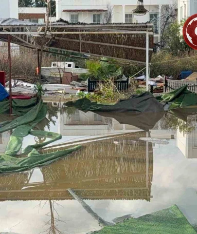 Bodrum'da Sel Felaketinin Hasar Tespit Çalışmaları Başladı