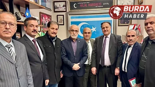 Cumhurbaşkanı Başdanışmanı Topçu, Suriye Türkmenlerini Kabul Etti