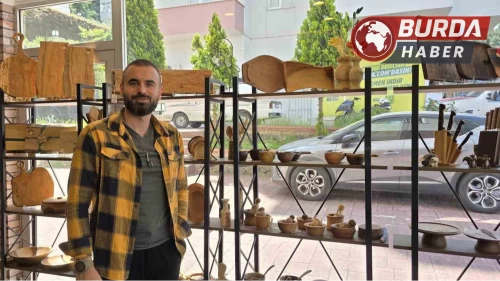 Trabzon’dan dünyaya el emeği ahşap ürünler gönderiyor