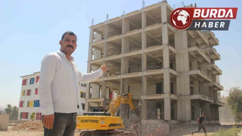 Müteahhit kendisini ihbar etti: Bina yıkımı yapıldı