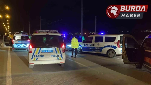 Karaman'da Alkollü Sürücü Polisten Kaçtı, Kovalamaca Sonucu Yakalandı