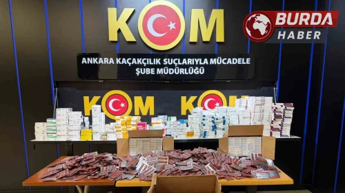 Özel Reçeteye Tabi İlaçları Satmaya Hazırlanan 2 Şüpheli Tutuklandı