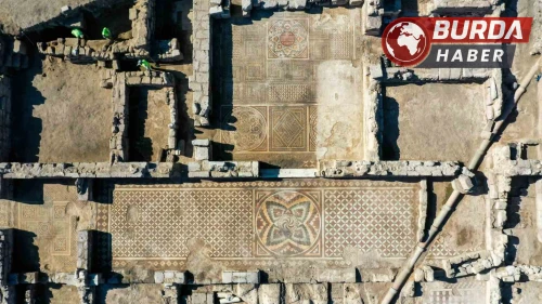 İncesu'da Keşfedilen Dev Mozaik Yapı için ''Ören Yeri'' Çalışması