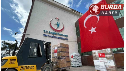 Türkiye’den İran’a sağlık desteği