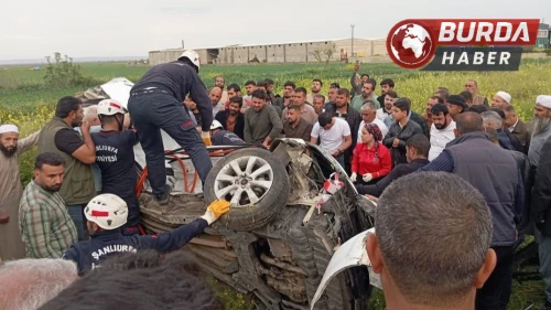 Şanlıurfa’da trafik kazası: 2 kişi  hayatını kaybetti