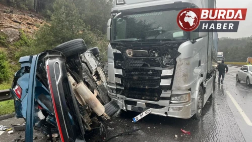 Tarsus-Adana otoyolunda kaza: 1 kişi hayatını kaybetti