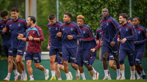 Trabzonspor'da Galatasaray karşılaşması öncesinde moral veren bir durum yaşandı