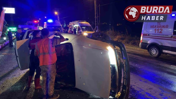 Osmaniye’de otomobil takla attı: 3 kişi yaralandı