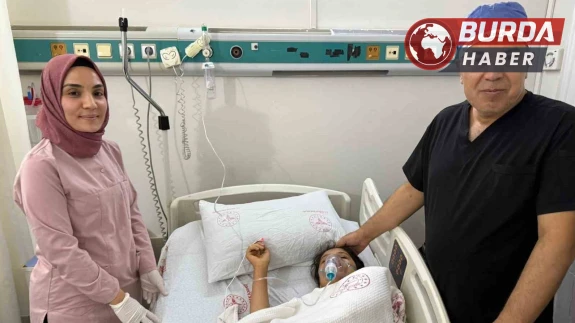 Kız çocuğunun yuttuğu toplu iğne akciğerine saplandı.