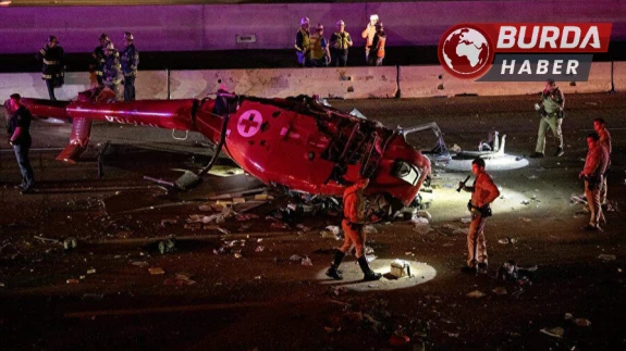 ABD’de helikopter düştü: 3 kişi ağır yaralandı