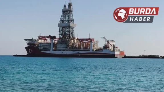Türkiye'nin 5. Sondaj Gemisi Taşucu Limanı'nda Boyandı