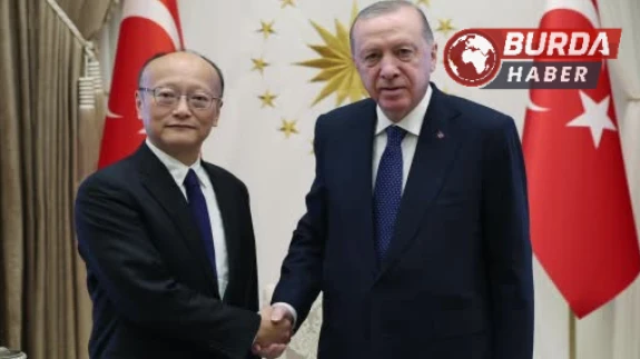 Cumhurbaşkanı Erdoğan, Asya Kalkınma Bankası Başkanı Kanda'yı Ağırladı