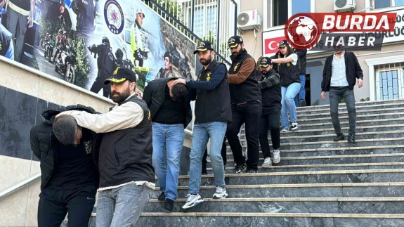 Uluslararası suç örgütü ‘Hells Angels’ bağlantılı 10 şüpheli adliyede!
