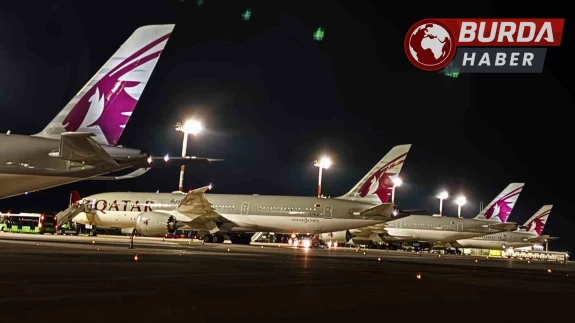 Katar uçakları İstanbul Havalimanı’ndan ayrılarak Doha'ya hareket etti