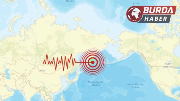Kamçatka Yarımadası açıklarında 7.8 büyüklüğünde deprem