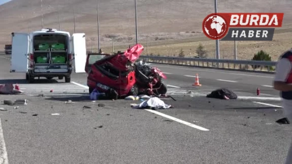 Niğde-Pozantı Otoyolu’nda korkunç kaza: 2 ölü, 3 yaralı