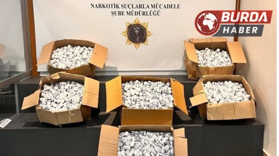 Samsun’da kiralık araçta 225 bin uyuşturucu hap bulundu