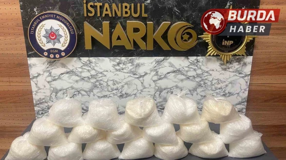 Bahçelievler'de Valizde 17 Kilo Metamfetamin Ele Geçirildi