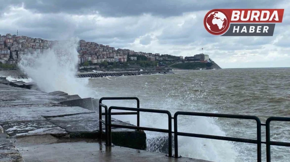 Zonguldak ve Bartın için fırtına uyarısı yapıldı