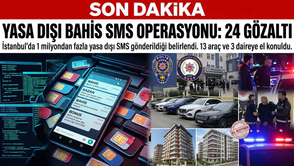 Yasa Dışı Bahis Çetesi Çökertildi: 24 Kişi Gözaltına Alındı!