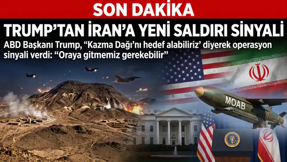 Trump'tan İran'a Karşı Yeniden Saldırı Uyarısı!