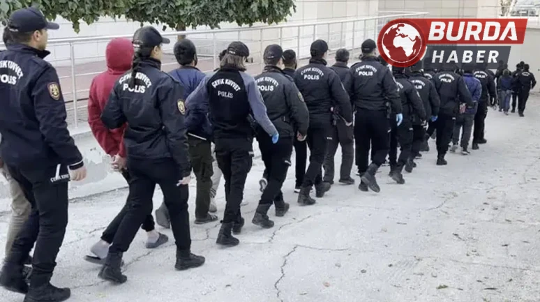 "Narkokapan Konya" operasyonunda 424 kişi tutuklandı.