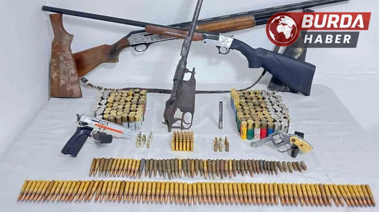 Atölyede silah tamiri ve satışı yapan kişi operasyonla yakalandı.
