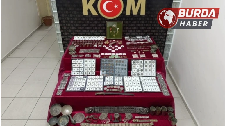 20 milyonluk Osmanlı mirası, kaçakçıların elinden kurtarıldı.